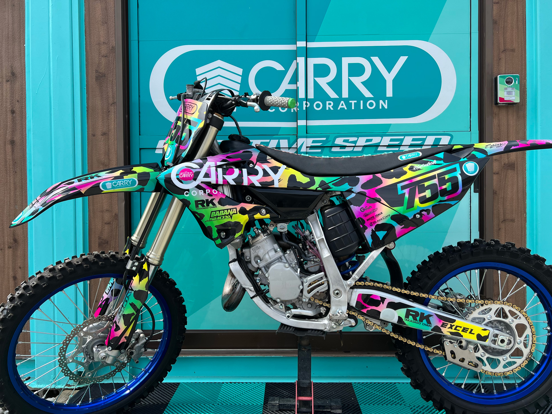 YZ125 グラフィックデカール - 印刷物・WEB・デカール・カーラッピング